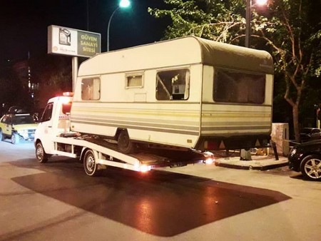 karavan taşıma