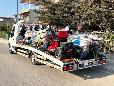 motosiklet taşıma